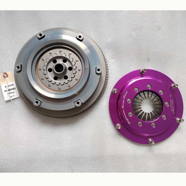 Kits de embreagem de desempenho de placas gêmeas ajustáveis 215mm para SR20 Turbo Nissan Silvia S13 / S14 / S15