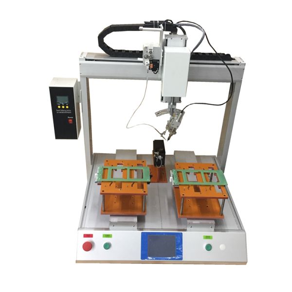 Auto Soldering Machine Designed with Ergonomic Controls and Clear Display Panels for Easy User Interaction and Operation