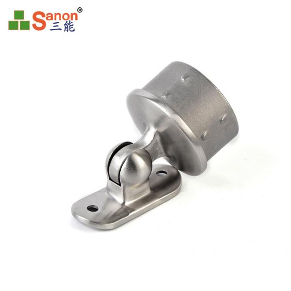 Easy Installation Inox Balustrade Accessories AISI 304 Stainless Steel Handrail Bracket