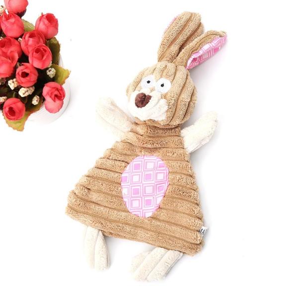 25cm Rabbit Corduroy Pet Plush Toys/pet toys/pet products