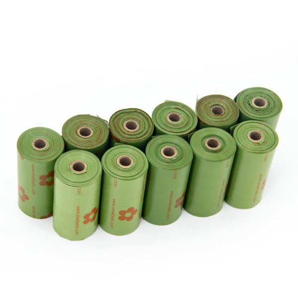 Drawstring Doggy Bags Set Biodegradable Plastic Wholesale Dog Poop Bags Bulk