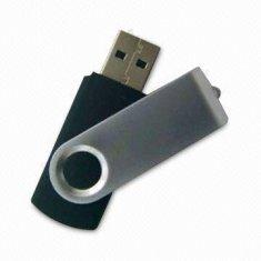 Eslabón giratorio 1GB, 2GB, 4GB, 8GB, memoria USB del metal 16GB compatible con la PC AT-027