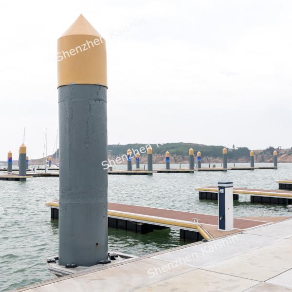 Marine Floating Dock Rubber Fender de alumínio flutua a doca do dedo