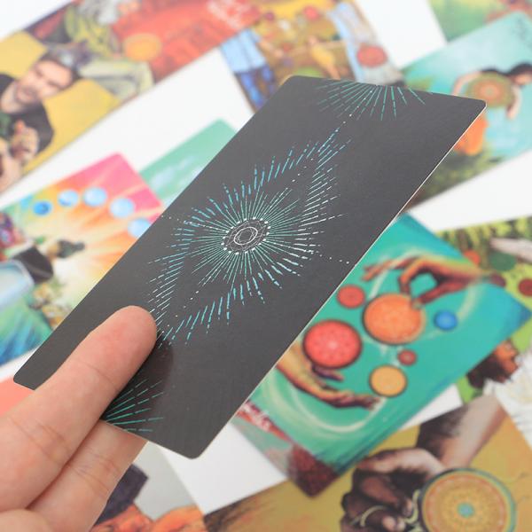 350gsm Recyclable Art Paper Tarot Cards Matt Laminated 70*120mm Oracle Cards