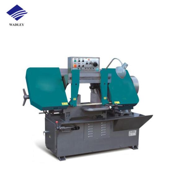 Metal Cutting Steel Band Saw Machine , Horizontal Band Sawing Machine