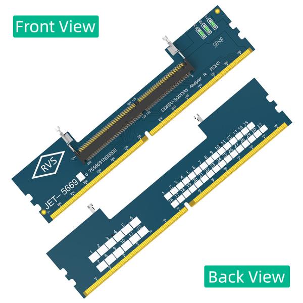 Portable SO RAM DDR5 à bureau Adaptateur U-DIMM DDR5