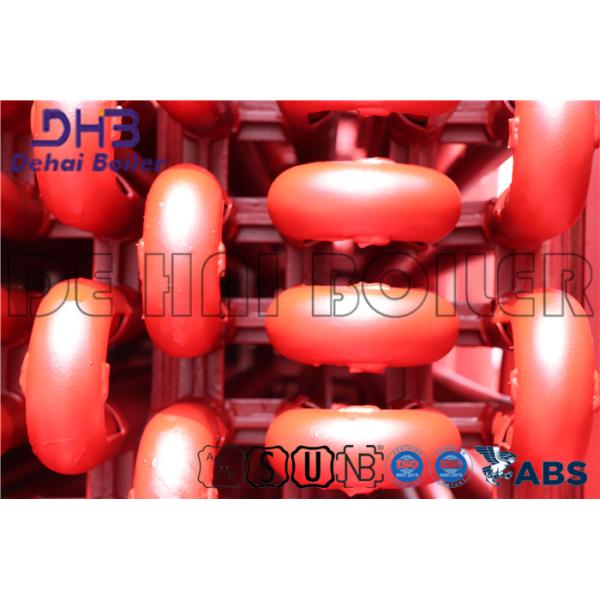 Heat Recovery Economiser Coil , Steam Boiler Economizer Bare Tube Type