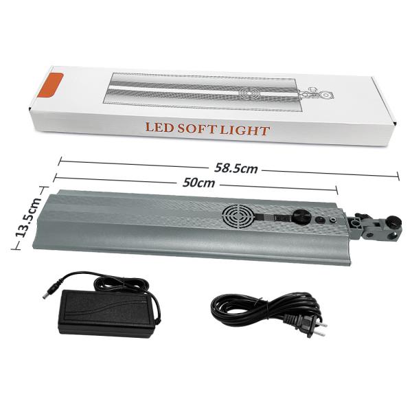 Yidoblo 80C RGB LED Fill Light12 Effects2700K-7500K LED Photography Light for Studio PortraitCosmeticWork Streaming