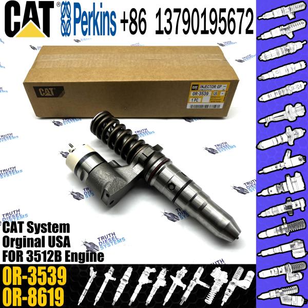 Inyector de combustible diesel común del carril 192-2817 1922817 0R3539 0R-3539 para CAT Engine 3508/3512/3516