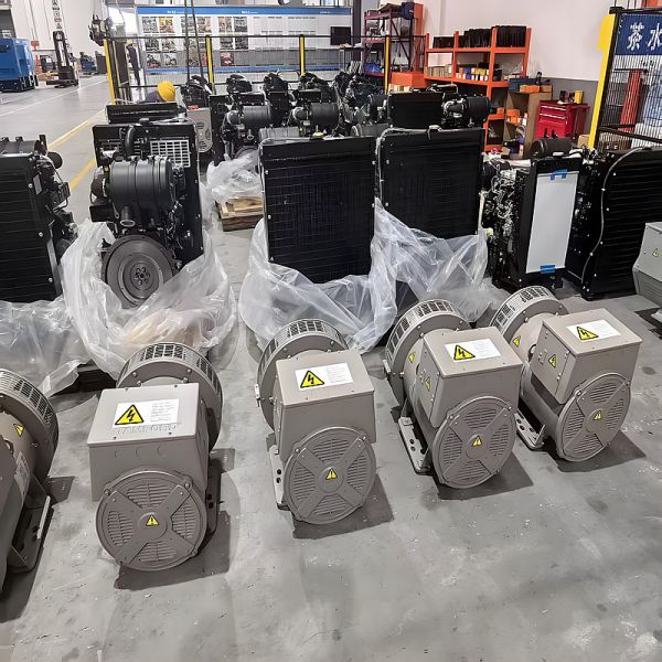 Portable Solar Panel Generator 24-Hour Uninterrupted Power Supply Emergency Diesel Engine Generator Set