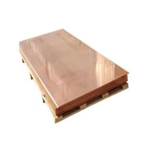 Brushing Solar Reflective Film Bending Cutting Brass Non Alloy Copper Sheet