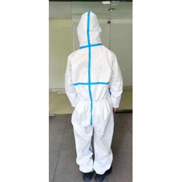 Tenue de protection jetable de combinaisons protectrices médicales d'antivirus