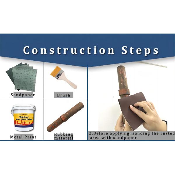 Акриловая двухкомпонентная полиуретановая краска для покрытия сталей и других металлических поверхностей