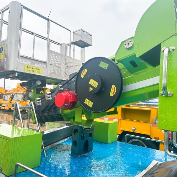 Max Pressure 30Mpa Spring Driven Hydraulic Hose Reel With 1/4 Dual Hose Auto Reacting Reel for Aerial Work Vehicle