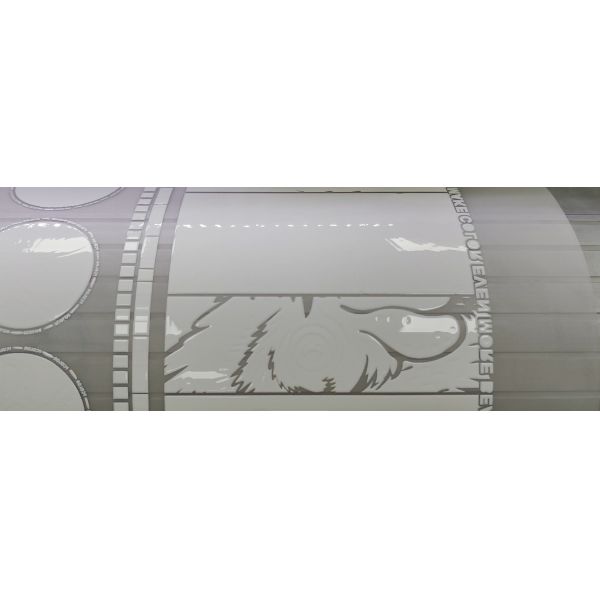 Matte High Quality DTF Pet Film 60CM 24''*328ft Hot Peel DTF Transfer Pet Film Double-Sided for Easy Peel for USA Warehouse