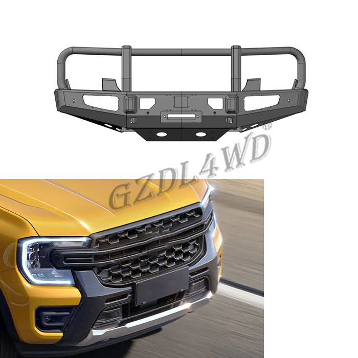 Ford Ranger 2023 Bull Bar 4x4 Защитный кожух переднего бампера автомобиля T9 Аксессуары