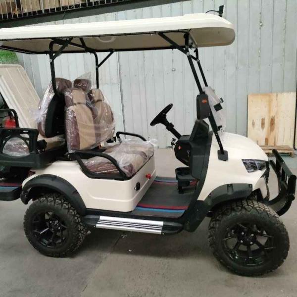 2+2 сиденья Электрическая тележка для гольфа 4 сиденья Дом роскошный McPherson Подвеска Фабрика цена продажа