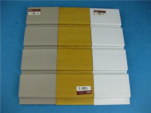 Painéis de parede do armazenamento do Taupe 8ft, painéis de parede plásticos de madeira da placa para a sala do ofício
