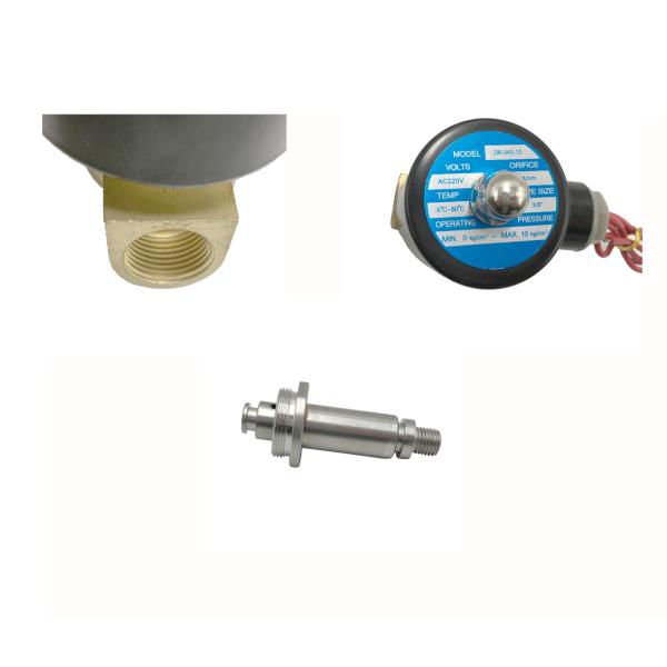 2/2 Way UD-10 Normally Closed 2W040-10 Direct Acting Brass Water Valve For Water Air And Gas