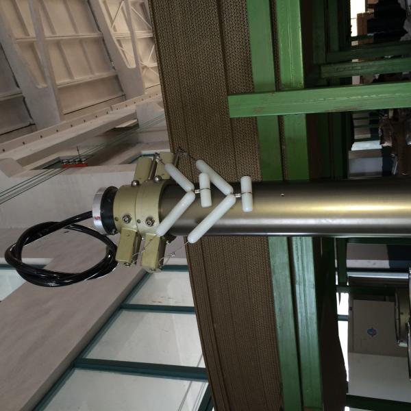 4.5m lockable CCTV pneumatic telescopic mast inside CCTV looms secuity camera mast