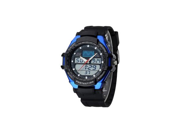 Plastic Chronograph Children'S Digital Watch Digital Timepieces With TPU Strap