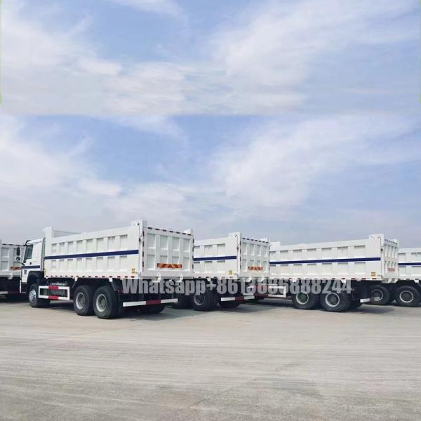Blanc 6*4 HOWO 371 Chevaux 5,6 m