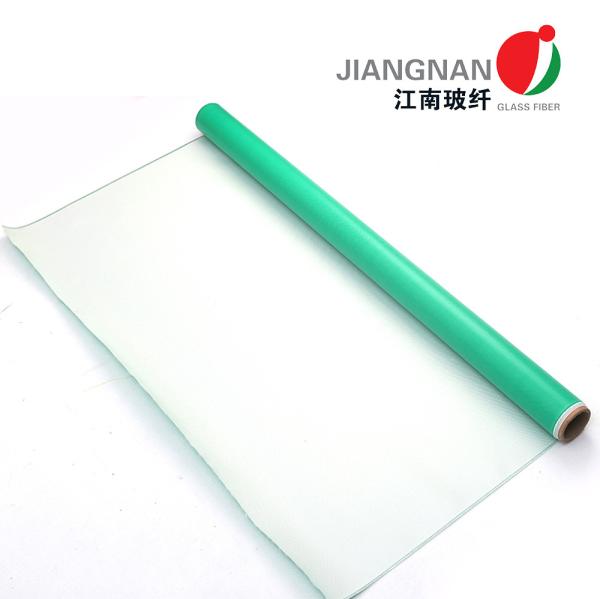 Twill Weave Fireproof Fiberglass Fabric Coated Silicone Curtain