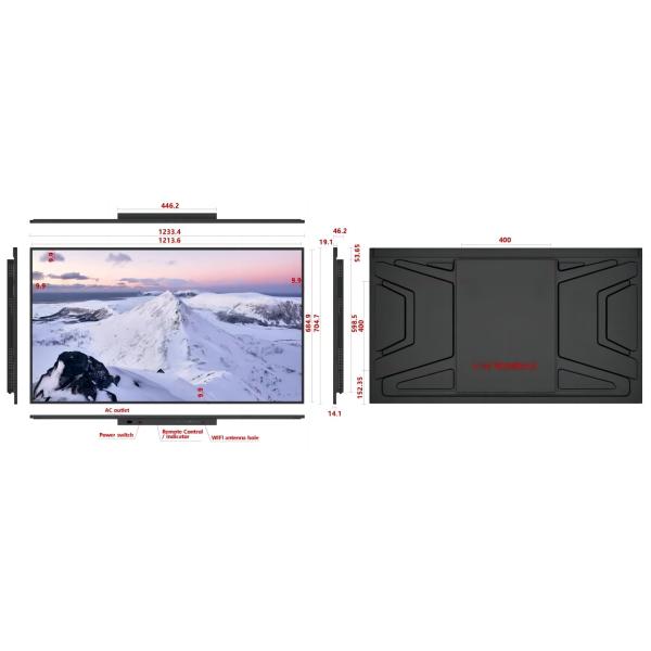 55 доска меню Lcd цифров дюйма для ресторанов кафа кофейни