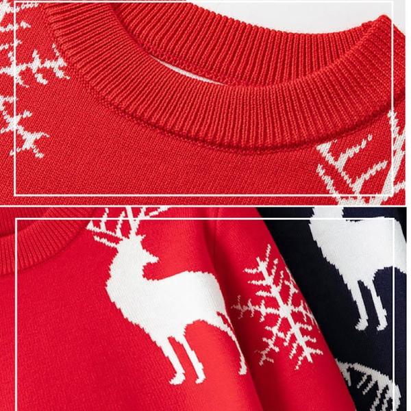 Kids Sweater Winter Autumn Girls Boys Clothing Baby Knitwear Pullover Kids Print Warm Christmas Sweaters