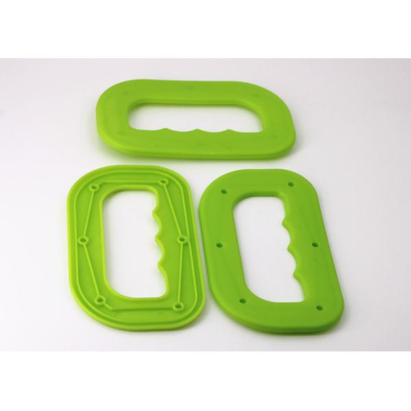 Blue / Green / Yellow Snap Type Hard Plastic Bag Handles With 6 Lock Holes