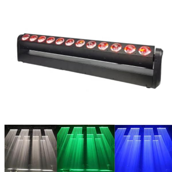12 Eyes Cross DMX Moving Head Lights LED Beam Moving Head 12PCS 40W
