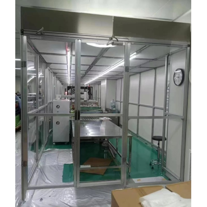 Manufacturing Plant Modular Cleanroom Offering Lighting More Than 350 Lux Tailored for Precision Manufacturing and Assurance Processes
