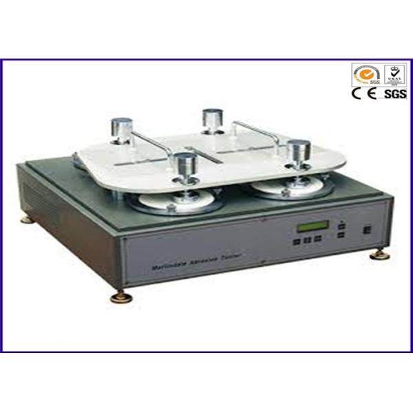 ISO5470 PLC Control Martindale Abrasion and Pilling Textile Testing Equipment with PLC control