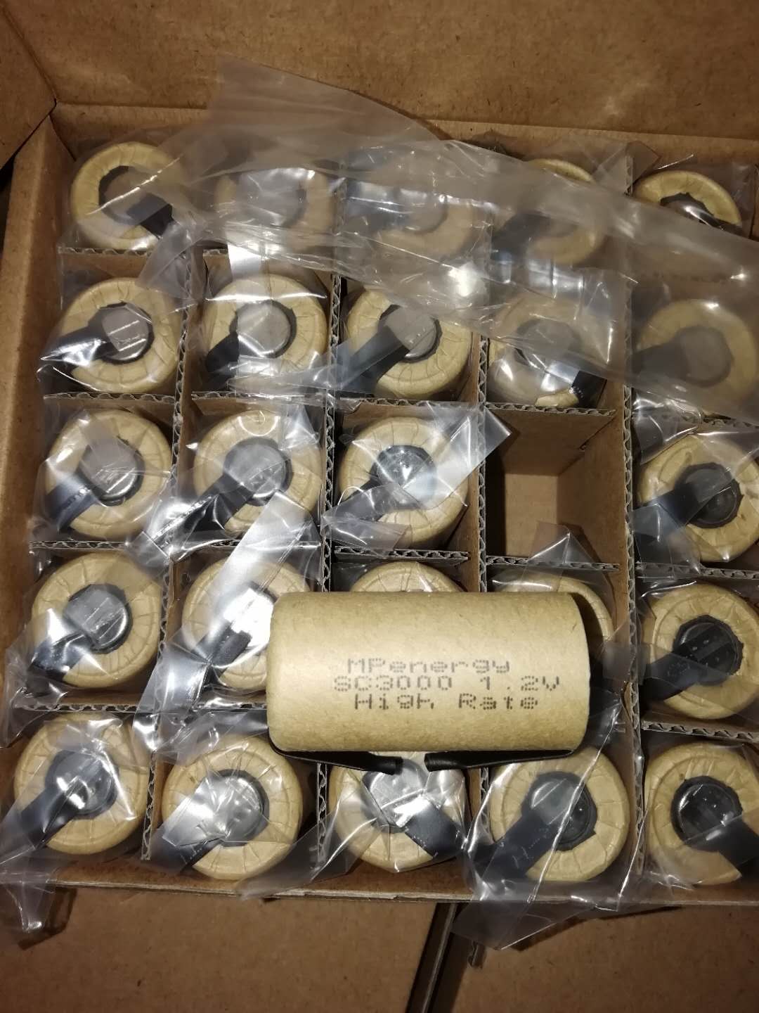 Гальванические элементы батареи SC3000mAh 1.2V 15C под c Nimh Nimh