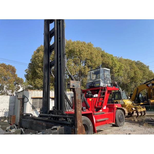 2018 Year Kalamr DCE80-45E7 Used Forklift Truck Fuel Efficiency High Speed