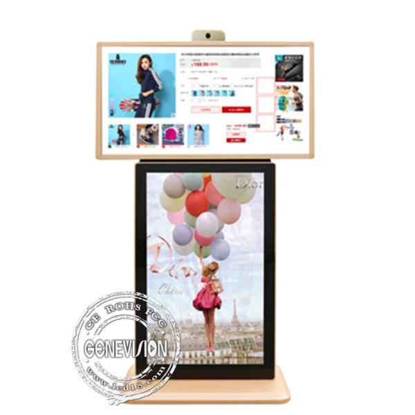 T- 様式のアンドロイド5.1のタッチ画面の無線デジタル表記のカメラLCDの広告のトーテム