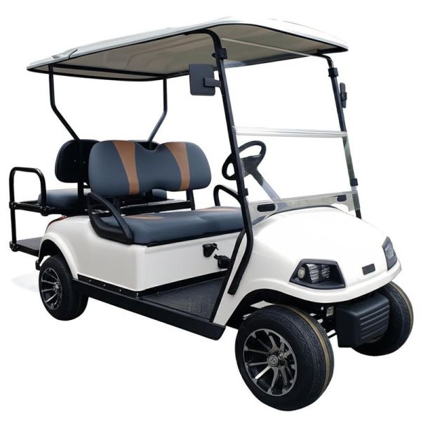 48V Electric 50 Mph Golf Cart Vehicle 6 Seater