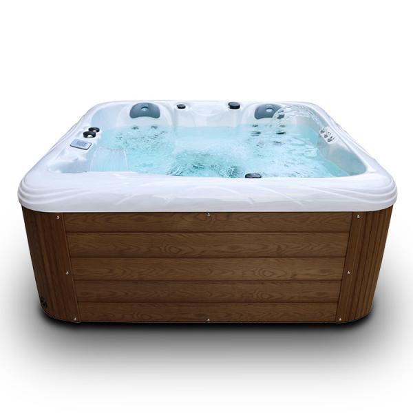 4 Seats Outdoor Soaking Hot Tubs Spa Bathtub With Wireless Bluetooth