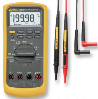 Fluke 87v True RMS Промышленный цифровой мультиметр и легкий вес от 20°C до 55°C