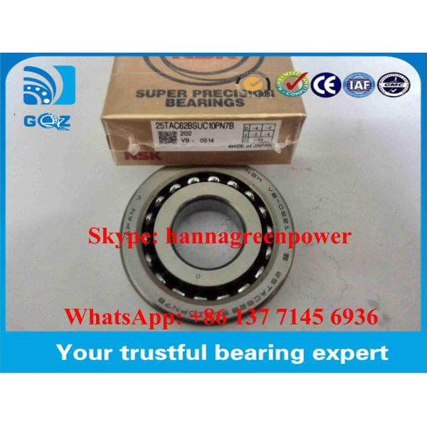 Screw Support Bearing 25TAC62BDUC10PN7B Angular Contact Thrust Ball Bearing  25x62x30mm