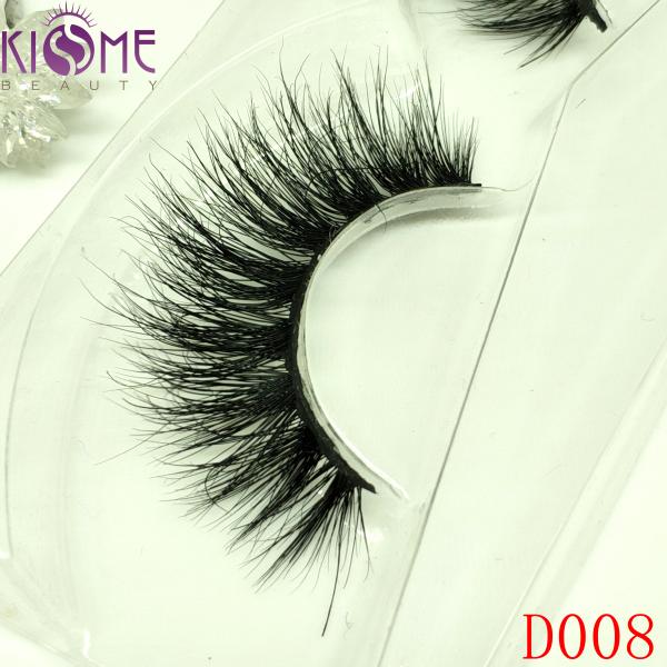 Premium Reusable Eyelashes Mink Lashes Pure Siberian Worn About 30 Times D008