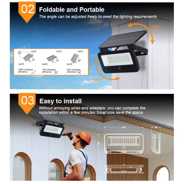 Solar Garden Light High Brightness Compact Design No Wiring Affordable Pricing Outdoor Decorative Lighting for Patios Gardens Walkways Landscape Use