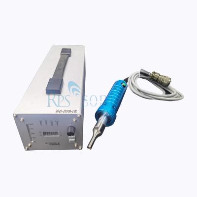 Straight Grip Handheld Ultrasonic Spot Welder For Plastic 800w 28Khz