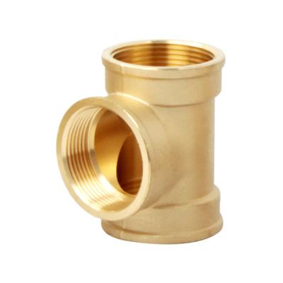Brass Equal Tee (FFF)