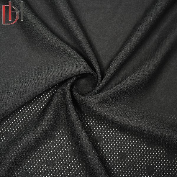 Garment Breathable Knitted Fabric 100% Polyester Textile Jacquard Clothing Fabric