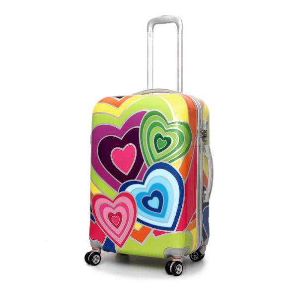 ABS PC travel trolley luggage bag from China baigou factory