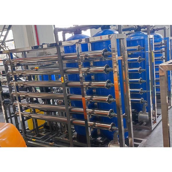 Автоматическое 3-тонное двухступенчатое оборудование обратной осмозы для промышленных применений