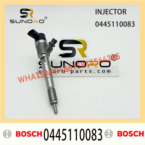 BOSCH Common Rail Injector 0445110083 0986435078 55192495 71791255 71794071 93169113 for 0PEL/FIAT/LANCIA/SUZUKI 1.3JTD