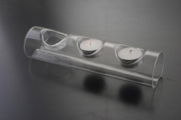 Candle holder,  Heat-resistant  glass, borosilicate glass, decorative glass, hanging ball, flower vase