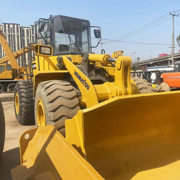Used Komatsu WA380 Loader 3.3m3 Bucket Capacity 142KW Second Hand Loaders